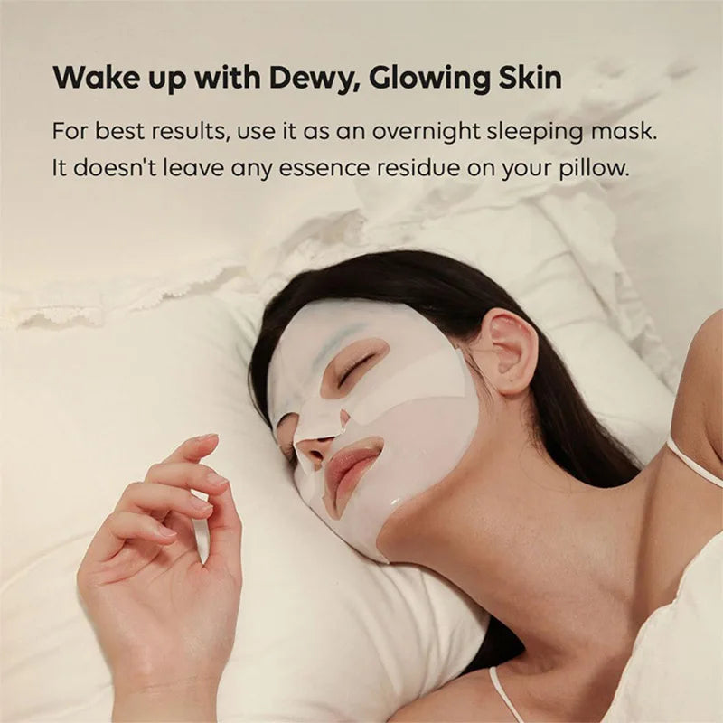 Bio Collagen Face Mask Set - Shrink Pores & Deep Hydration for Radiant Skin (20/10/5 Pcs)