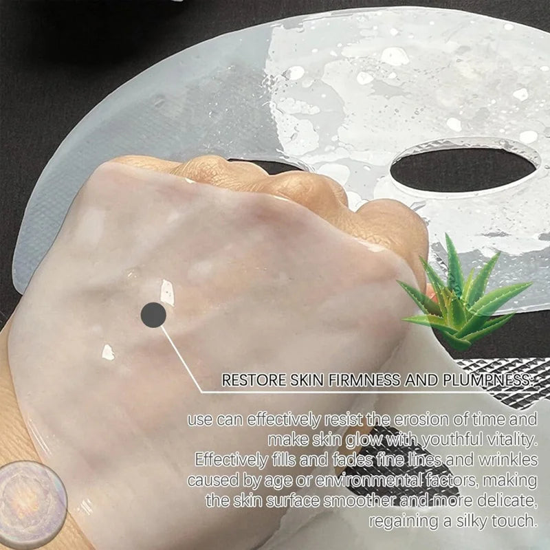 Bio Collagen Face Mask Set - Shrink Pores & Deep Hydration for Radiant Skin (20/10/5 Pcs)